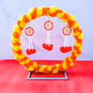Minimal decoration but maximum creativity that makes Ganpati puja joyful