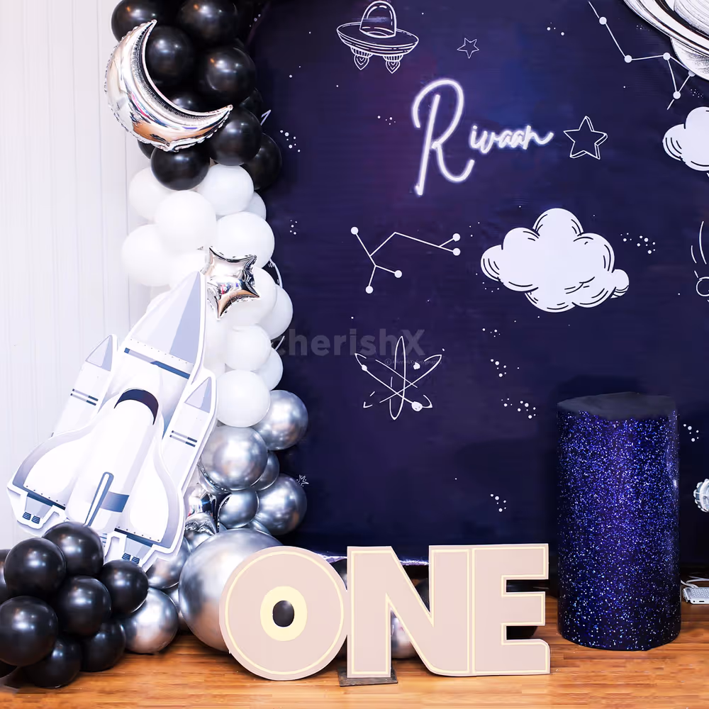 ONE block display brings a milestone moment to the space adventure.