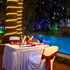 Poolside Candlelight Dinner at Halcyon, Bangalore