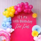 Honor your child's special day in the sunshine with bright decorations!