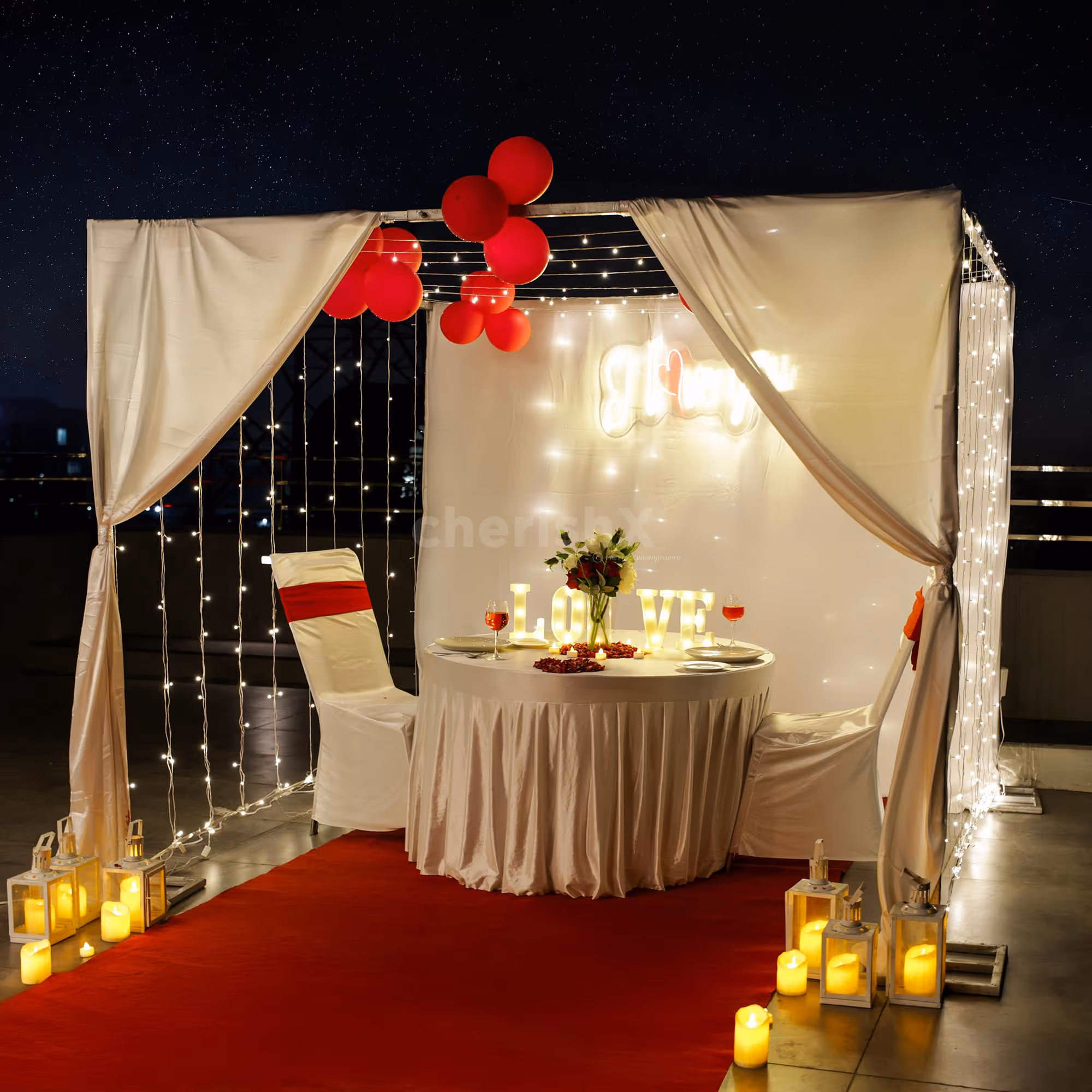 Dreamy Cabana Dining at Opo Hotel