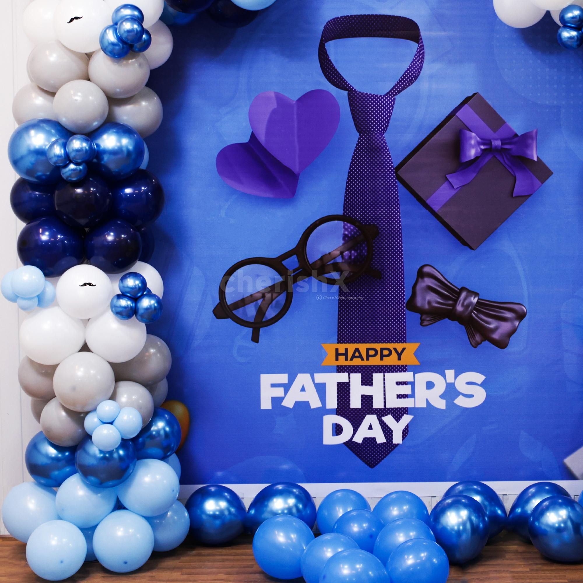 Mark Father's Day in bold blues