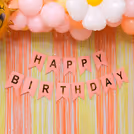 A warm breezy summer-themed birthday background.