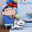Shinchan Birthday Premium Decor