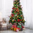 DIY 8ft Pine Christmas Tree Decoration — photo 4