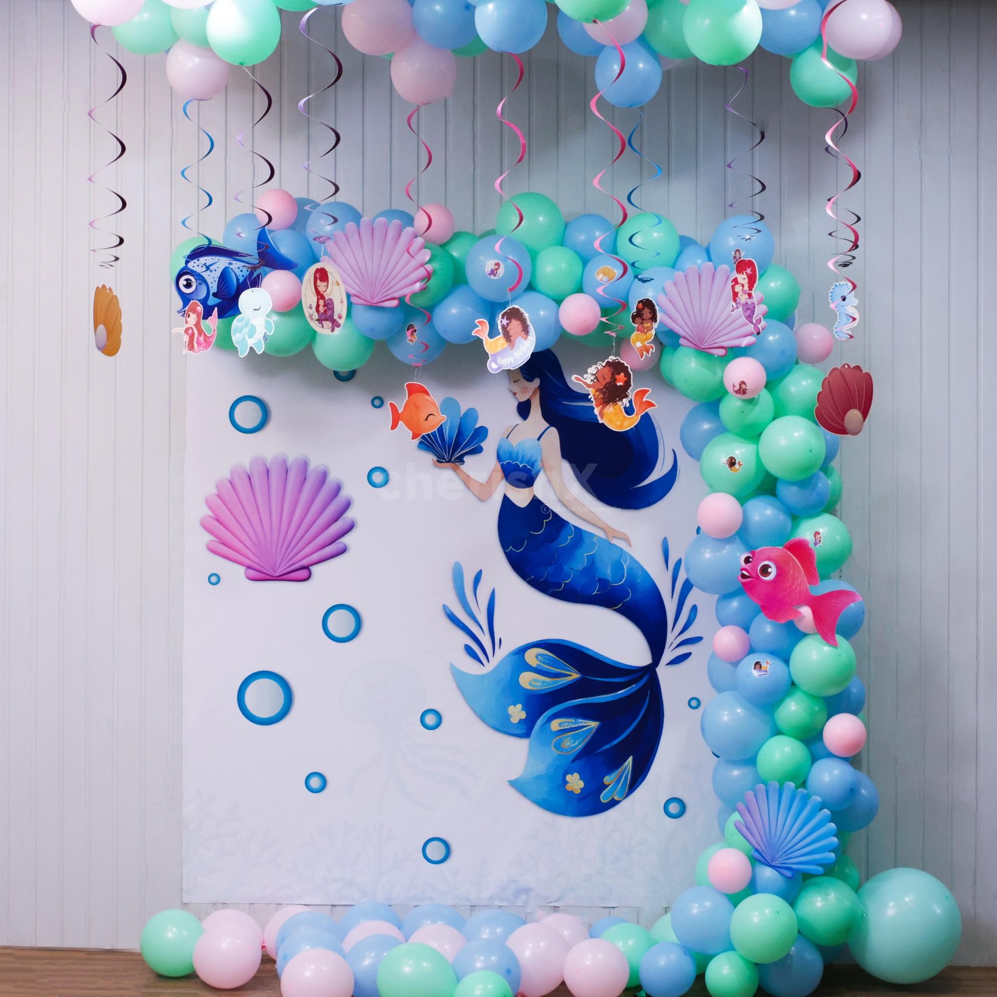 Cake's got glitter, fish got flair, the party got loud