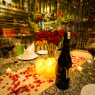 radisson blu romantic candlelight dining