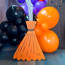 Make your party background photo colorful, fun, and frightening.