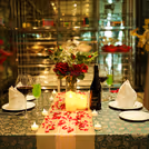 romantic dining table decor for couples