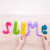 Squishy slime creations filled with glitter and fun