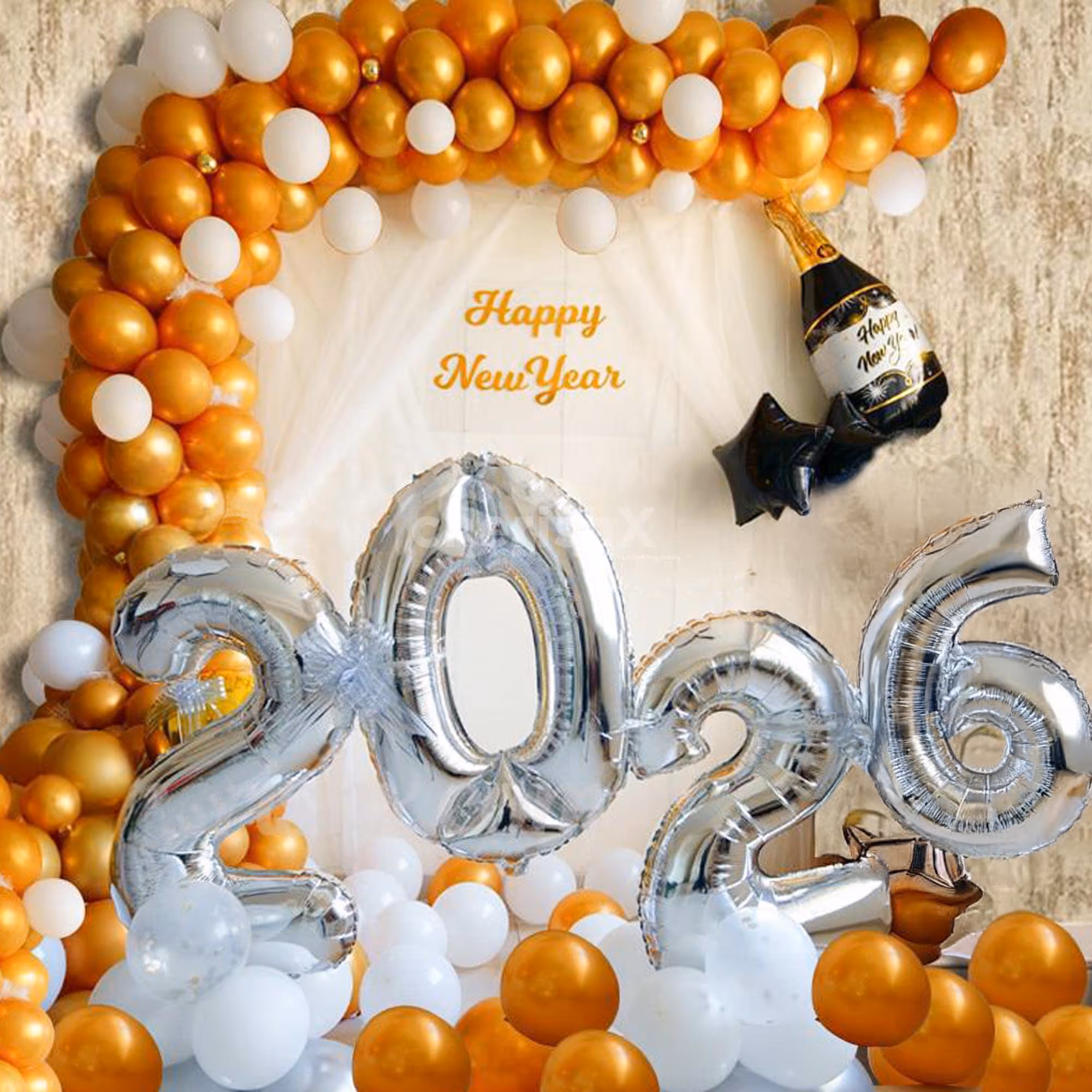 Have an amazing experience with CherishX's Premium New Year Gold Decor!