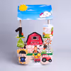 Mini wooden cottage and themed jars create a delightful present.