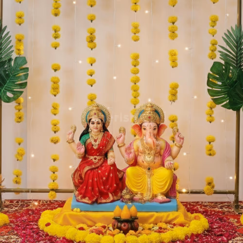 Festive flower decoration with real flower in Delhi NCR