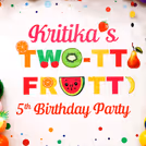 Enjoy the fun and laughter with your child on their special day with this cheerful theme!