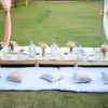 The ideal outdoor setup for birthdays, proposals, or brunches.