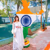 Indian Map in tricolour Photobooth sets the perfect backdrop for a patriotic theme