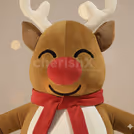 The most cheerful, plump reindeer is ready to make your Christmas event unforgettable.