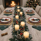 Dining Table Christmas Decoration DIY Kit — photo 3