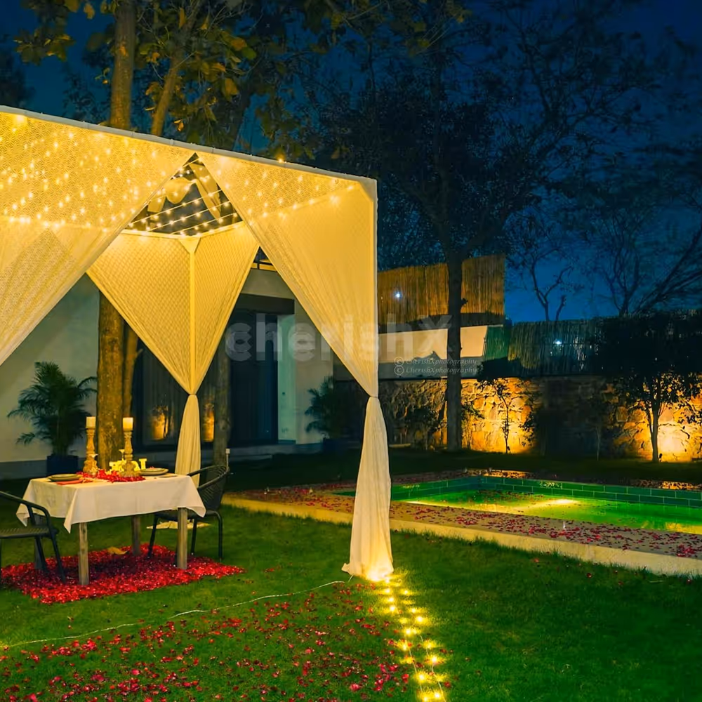 Romance just got ultra-luxe with Cabana's Poolside dining paradise