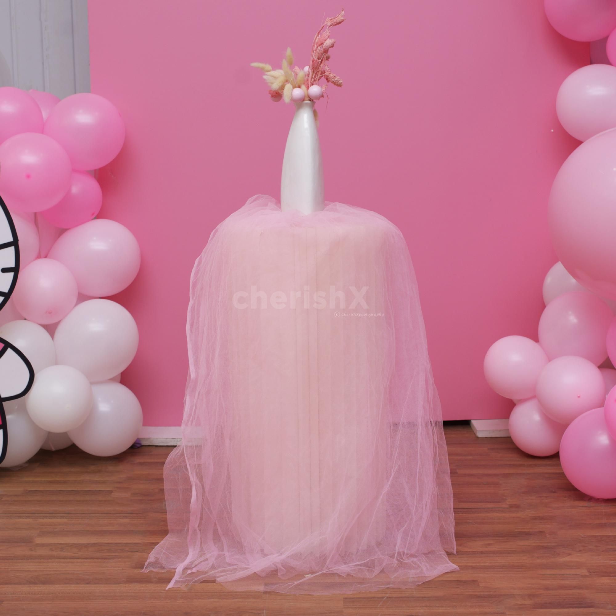 Adorable Hello Kitty cutouts provide a whimsical personality.