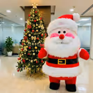 Adorable Life-size Santa Mascot — photo 1