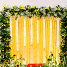 Chrysanthemum strings bring intricate floral detail and exudes warmth and positivity