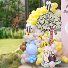 Pooh and friends bring warm wishes to your celebration.