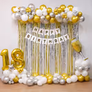 Let the balloons declare your age joy and celebratory vibes