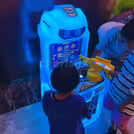PlayStation features fascinating graphics, vibrant tracks, and kid-friendly controls