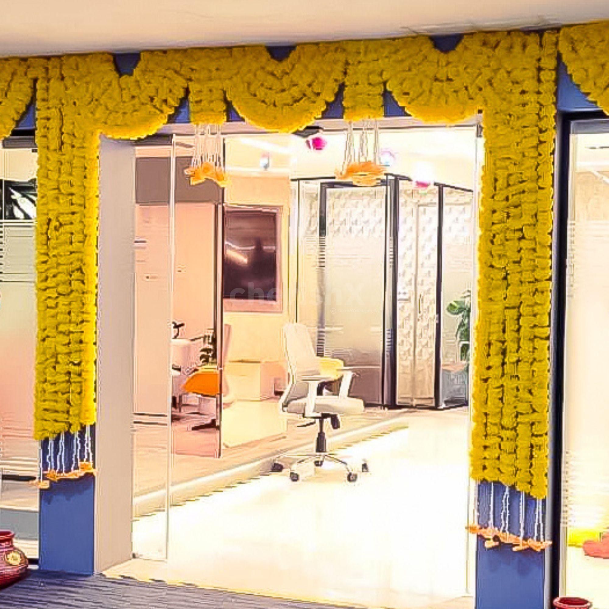 A multi-functional decor that is apt from the entryway to the boardroom entrance