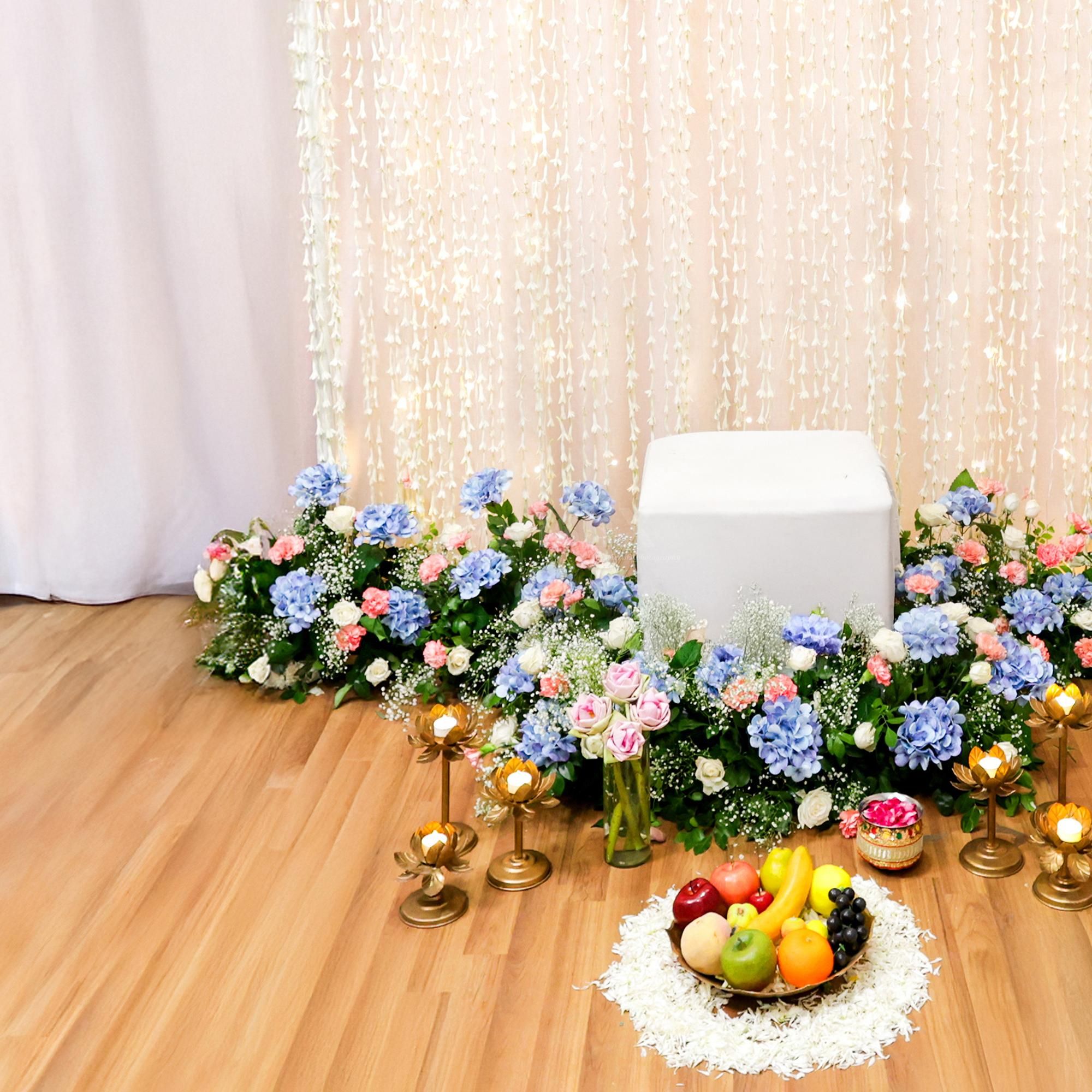 White petals highlights the delicacy in floral atmosphere bringing rich contrast