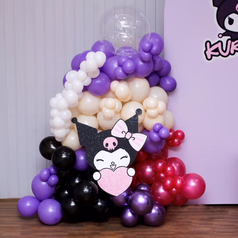 A hip party area ideal for instant memories through photos.