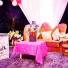 An opulent night of intimacy, flavors, and scenic beauty