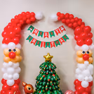 Foil balloons figures enhance the shimmer and shine for visual impact in photos
