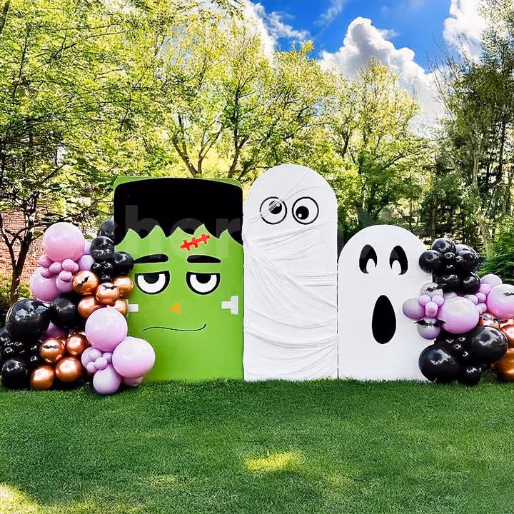 Add mummy, ghost, and zombie to your decorations.