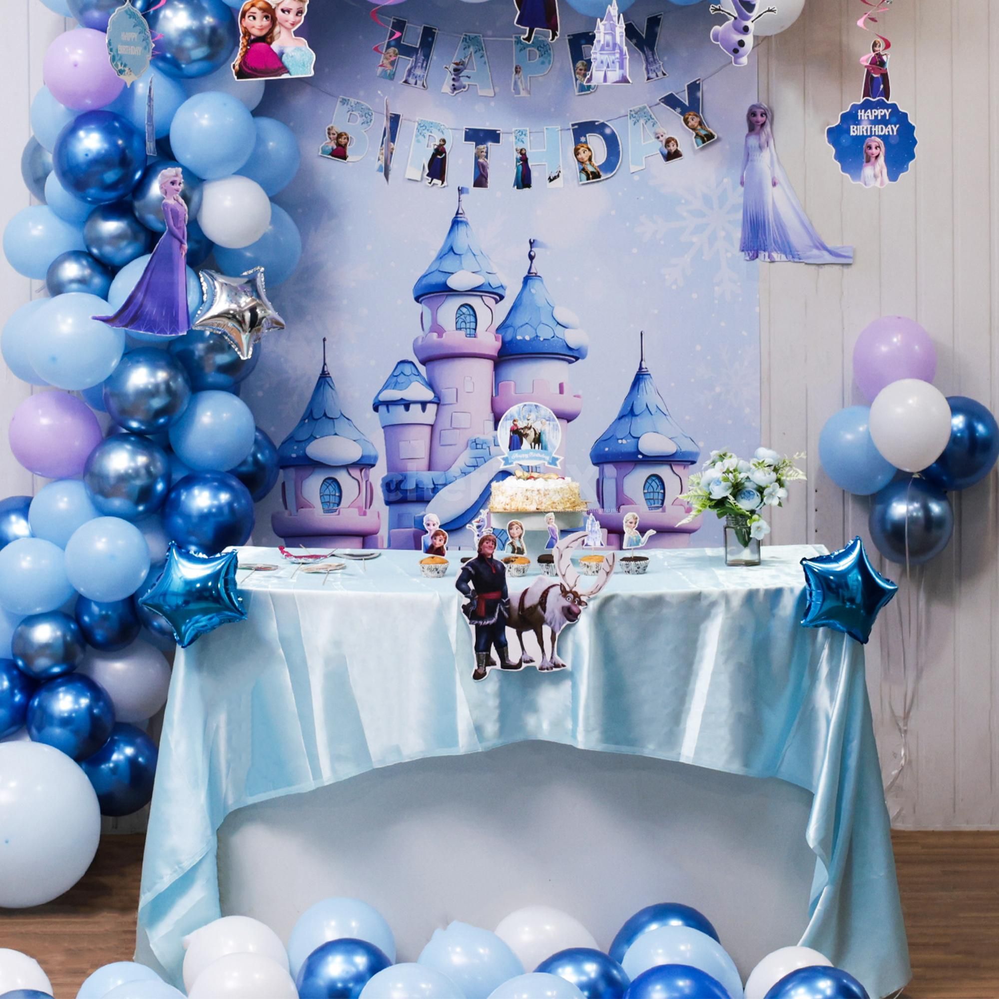 Kids birthday decor at home