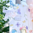 The whimsical butterfly sunboard is ideal for photo opportunities.