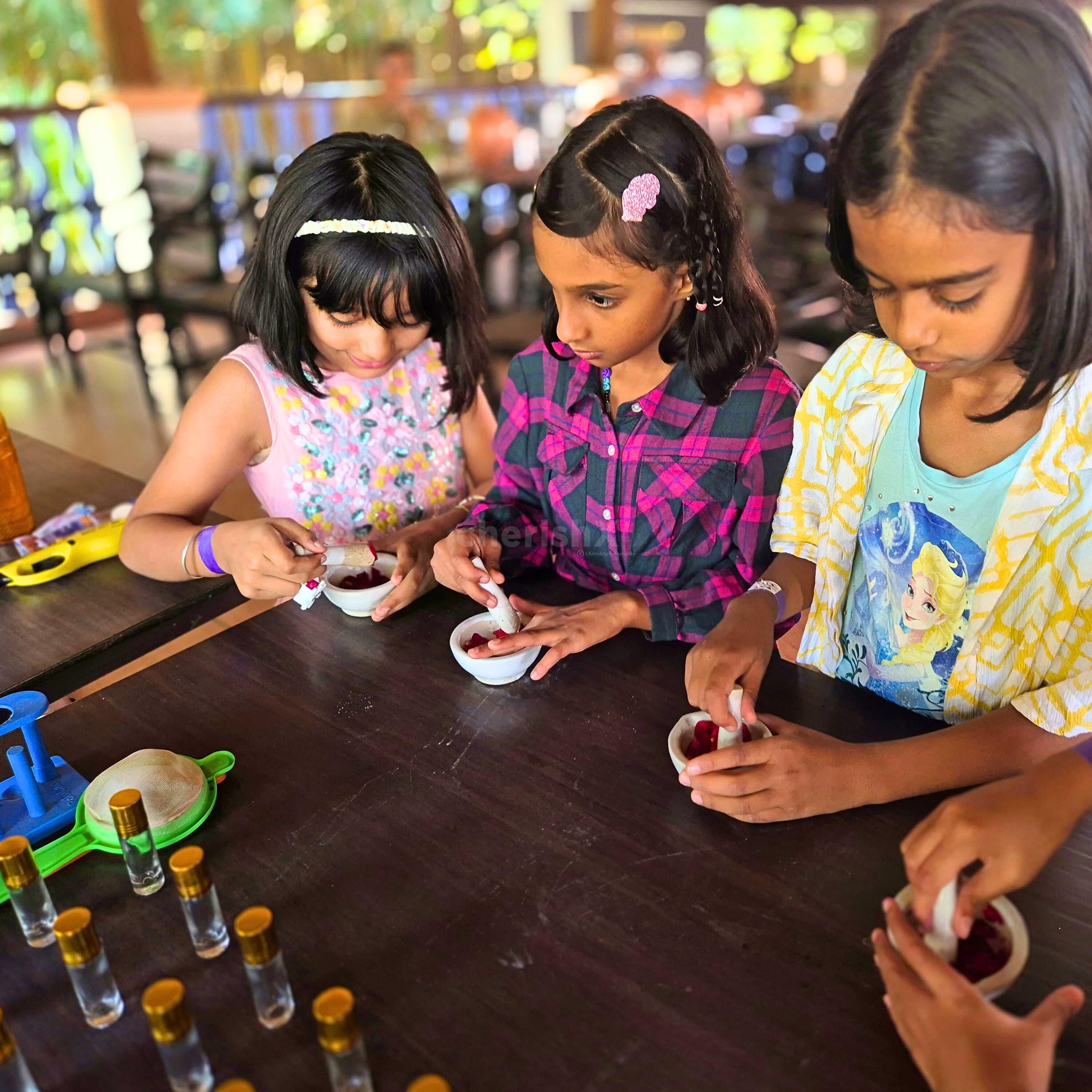 A unique perfume-making experience they will never forget