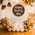 Golden balloons are shining to make every moment glamorous and festive