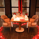 Celebrate love with a 5-course meal and romantic courtyard vibes