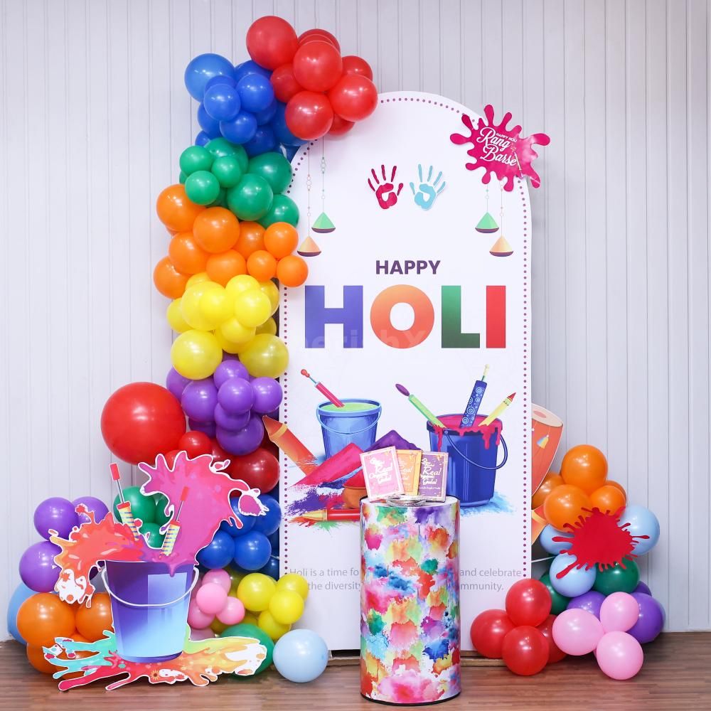 Holi Festival home decor