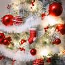 Soft Snowy Textured 8ft Christmas Tree — photo 5