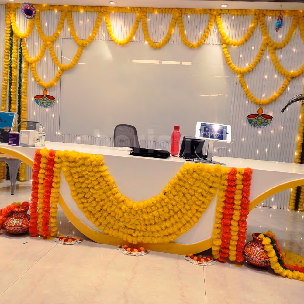 Diwali Reception Decor for Office