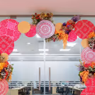 Handcrafted elements elevate the cultural celebration vibes of the venue.