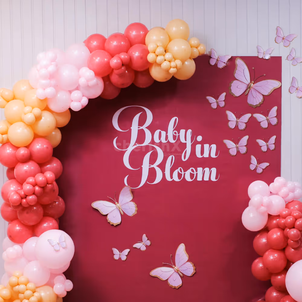 Cue the garden glow and giggles this baby shower hits differently.
