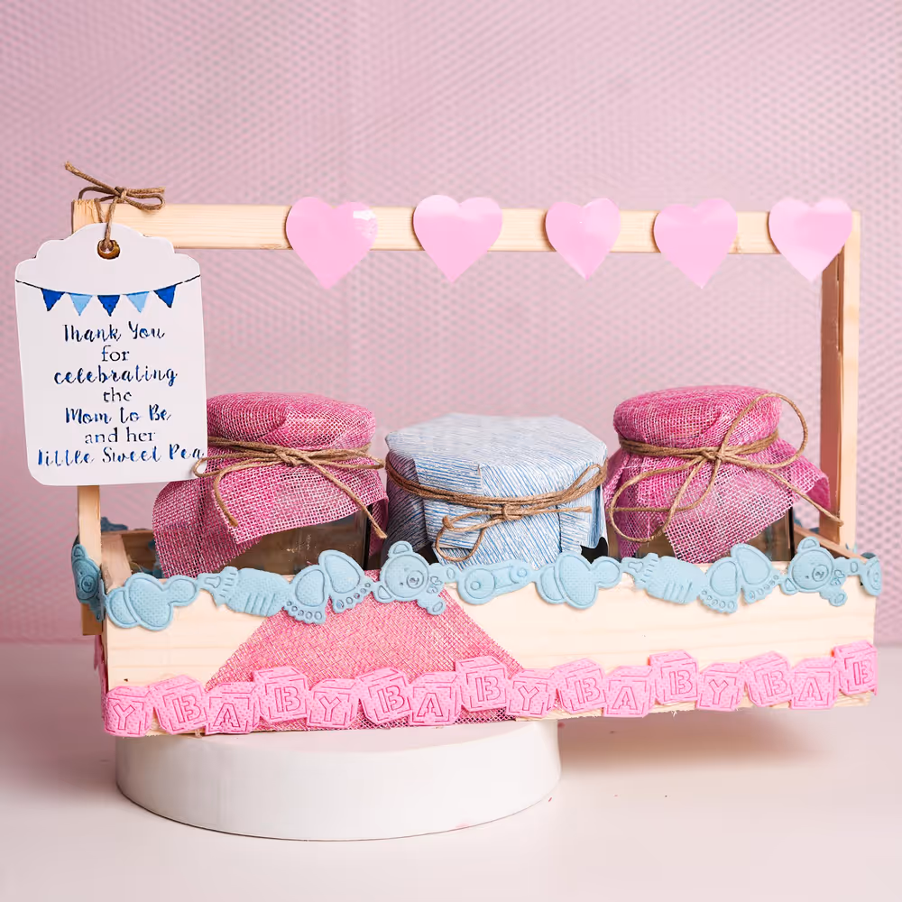 A gesture of warmth to convey love and joy for the new addition.