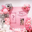 Different shades of balloons in the arch make it look luxurious and stunning.