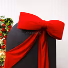 Statement bow intersects floral detail