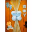 welcome baby entry decor