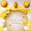 Let the sunshine in with this happy and cheerful birthday theme!